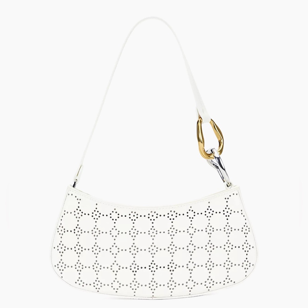 Staud Ollie perforated leather bag